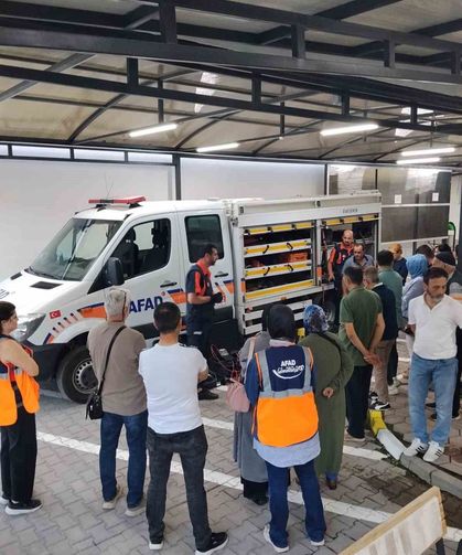 Şirintepe Mahallesi'nde Destek AFAD Gönüllü eğitimi gerçekleştirildi