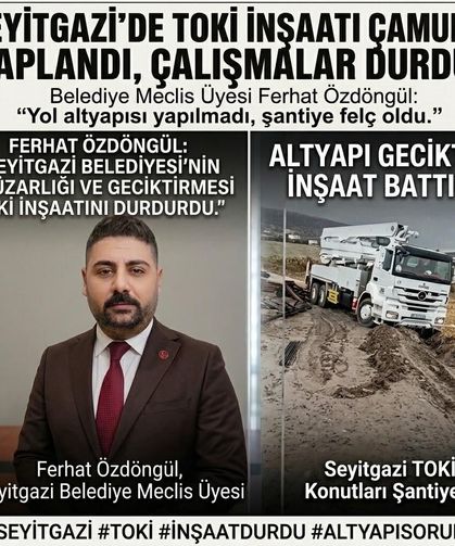 TOKİ Konutları İnşaatına Belediye Engeli