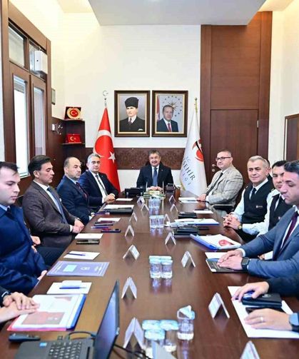 Eskişehir'de İl Güvenlik ve Asayiş Koordinasyon Toplantısı yapıldı