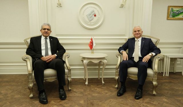 ESKİŞEHİR OSB BAŞKANI KÜPELİ’DEN ETO BAŞKANI GÜLER’E ZİYARET