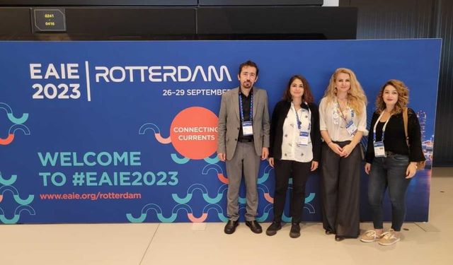 Eskişehir Teknik Üniversitesi EAIE2023 Fuarı'nda