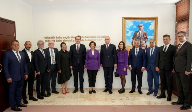 Ortak Gündem Eskişehir; ESO Heyetinden hayırlı olsun ziyaretleri