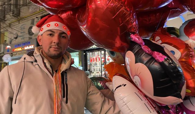 Seyyar satıcıların yılbaşı mesaisi