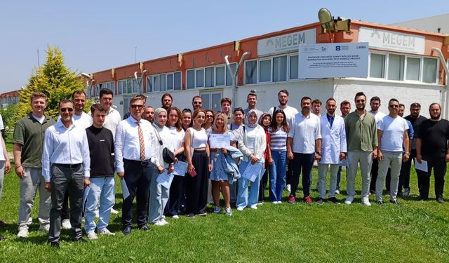 MEGEM'den Mezun olan 44 kişi İş hayatına başladı