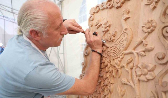 Uluslararası Ahşap Heykel Festivali başlıyor