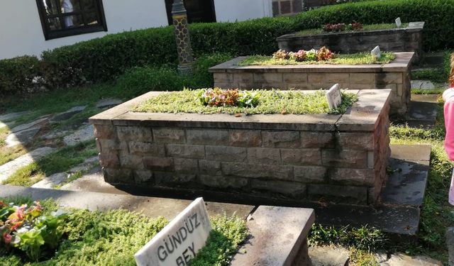 Ertuğrulgazi Türbesi çevresinde bakım ve çiçeklendirme çalışması