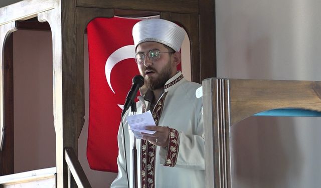 Karacaşehir Camii’nde Osman Gazi’nin ismi yeniden yankılandı