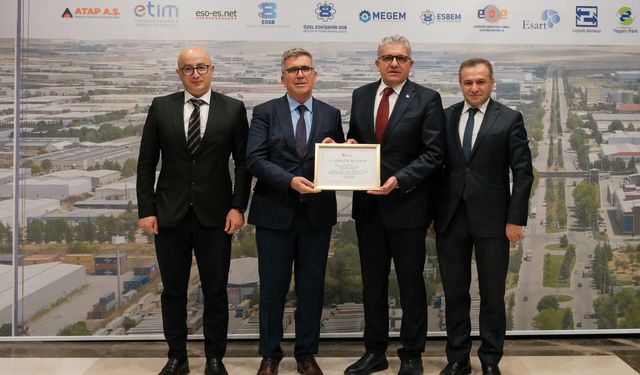 Eskişehir Defterdarı MÜSEVİTOĞLU’ndan Eskişehir OSB’ye Ziyaret