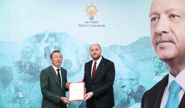 AK Parti Beylikova İlçe Başkanlığı’na Ersin Kaya atandı