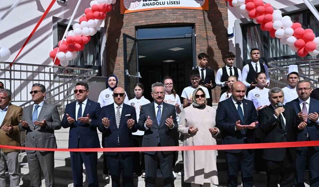 Ali Güven Turizm Mesleki ve Anadolu Lisesi açıldı
