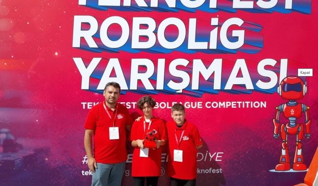 TEKNOFEST’te Özgünlük Ödülü’nü Ata Ortaokulu kazandı