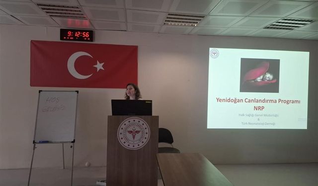 Yenidoğan Canlandırma Programı (NRP) eğitimi başladı