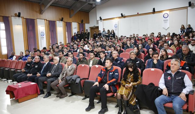 '13 Ekim Uluslararası Afet Risklerinin Azaltılması Günü' paneli düzenlendi