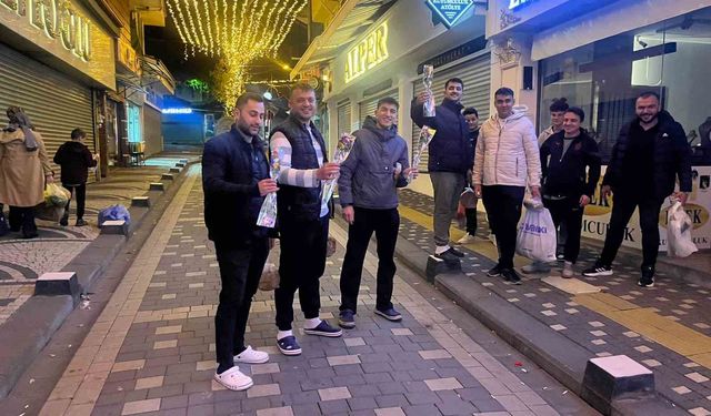 Tavşanlı’nın kalbinde romantizm rüzgarları esti