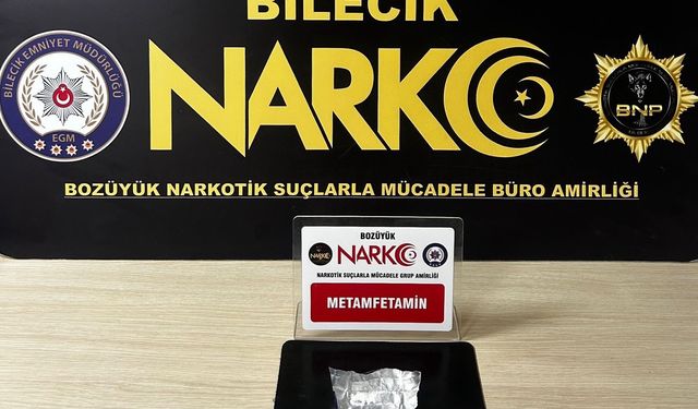 Bilecik’te narkotik operasyonu: 1 gözaltı