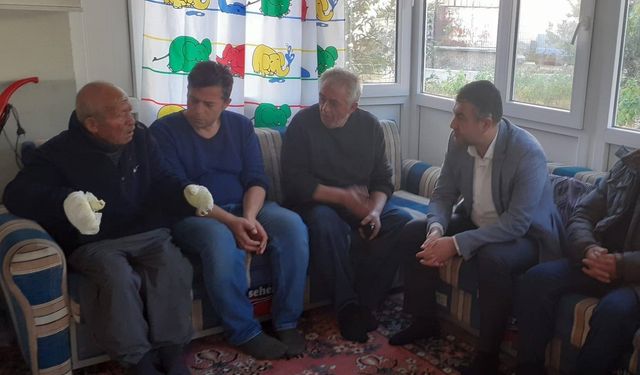 Gediz’de korkutan yangın