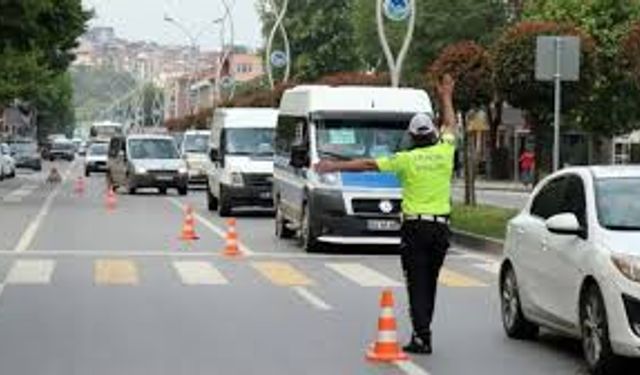 Eskişehir'de 382 araç trafikten men edildi