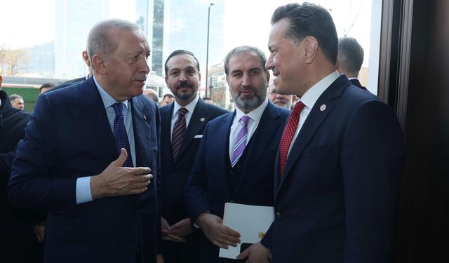 Nebi Hatipoğlu Cumhurbaşkanı Erdoğan'la görüştü