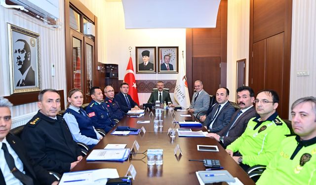 İl Güvenlik ve Asayiş Koordinasyon Toplantısı yapıldı