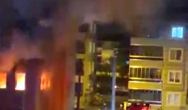 Apartman dairesinde yangın: 5 kişi kurtarıldı