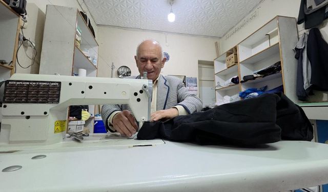 52 yıllık terzi Himmet Kalkan: "Sanat artık bitmek üzere"