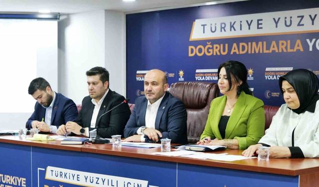 ’3 Kademe İlçe Başkanları ve İlçe Koordinatörleri Birim Toplantısı’ gerçekleştirdi