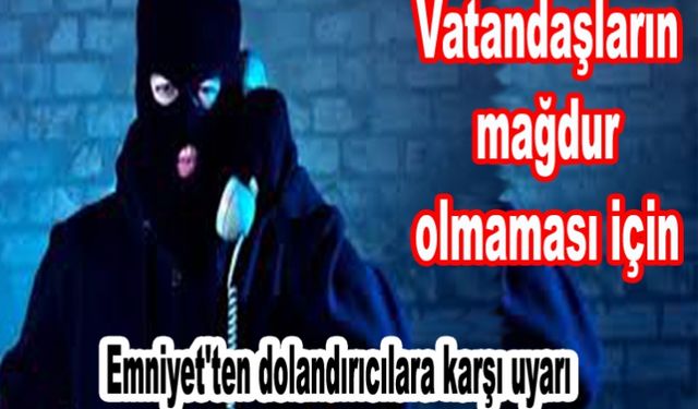 Eskişehir İl Emniyet Müdürlüğü'nden TOKİ dolandırıcılarıyla ilgili uyarı