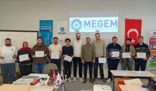 MEGEM'de mezuniyet heyecanı yaşandı