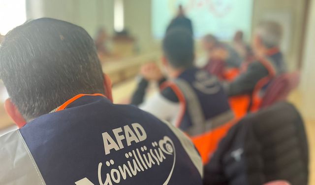 AFAD Gönüllü Eğitimleri sürüyor