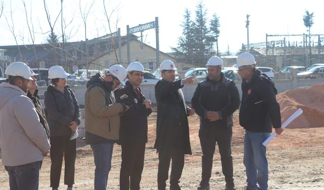 Çevre Şehircilik il Müdürlüğü Yeni Hizmet Binası Çalışmaları hızla devam ediyor