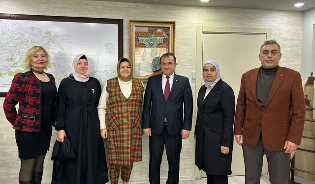 Yeni Sendikadan Milletvekili Gürcan'a ziyaret