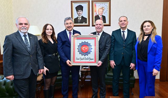 MHP'den Vali Erdinç Yılmaz'a Anlamlı Ziyaret