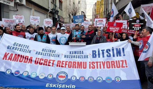 Ücret dengesizliği ve gelir adaletsizliğine karşı meydanlardayiz