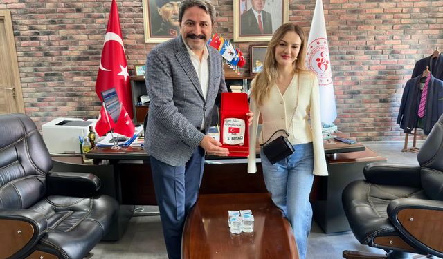 Milli Sporcumuz Sümeyye Boyacı 'dan Anlamlı Ziyaret