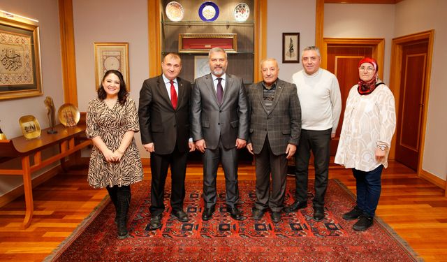 Eskerder'den Rektör Adıgüzel 'e Ziyaret