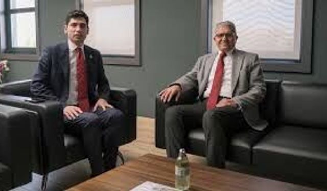 İnönü Kaymakamı Teymur’dan  Başkan  Küpeli’ye  Ziyaret