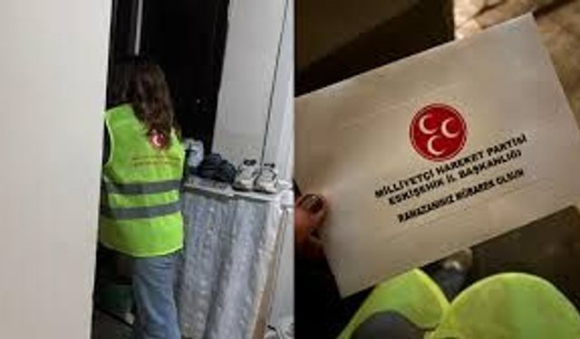 MHP Eskişehir İl Başkanlığı’ndan Ramazan’da Dayanışma Çalışması