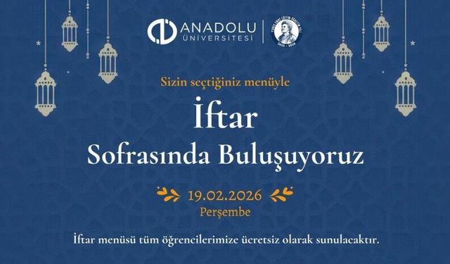 Öğrenciler iftar menülerini kendileri belirleyecek