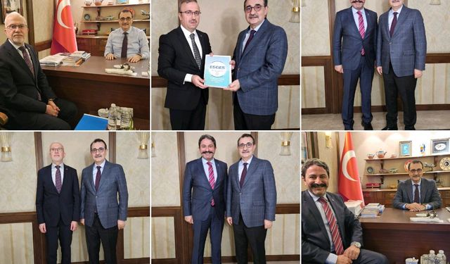 Fatih Dönmez İl Müdürlerini ağırladı