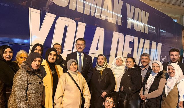 Nebi Hatipoğlu Sarıcakaya Belediyesi'nin iftar programına katıldı