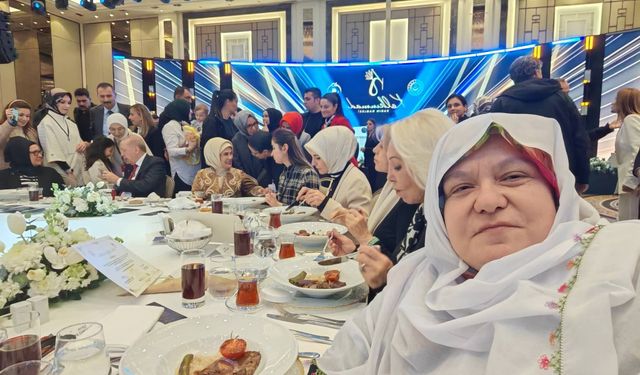 Zeynep Başkan Cumhurbaşkanı Erdoğan'ın iftar sofrasında