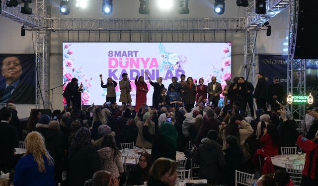 Ayşen Gürcan 'dan Kadınlar Gününde yoğun Mesai