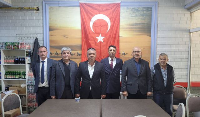 Gökhan Zeybek Mihalıççık Esnaf Odasında Güven Tazeledi