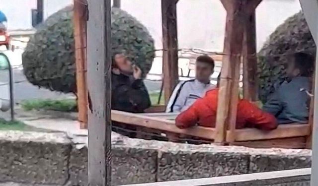 Eskişehir'de çocuk parkında aileleri tedirgin eden görüntüler