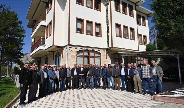 Mahalle sakinlerinden Serhat Hamamcı'ya anlamlı ziyaret