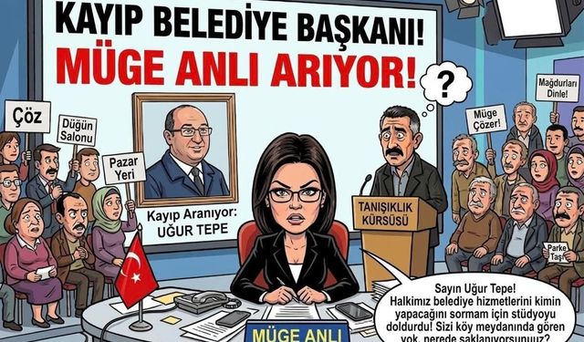 Seyitgazi Belediye Meclis üyesinden Kayıp Belediye Başkanı İlanı