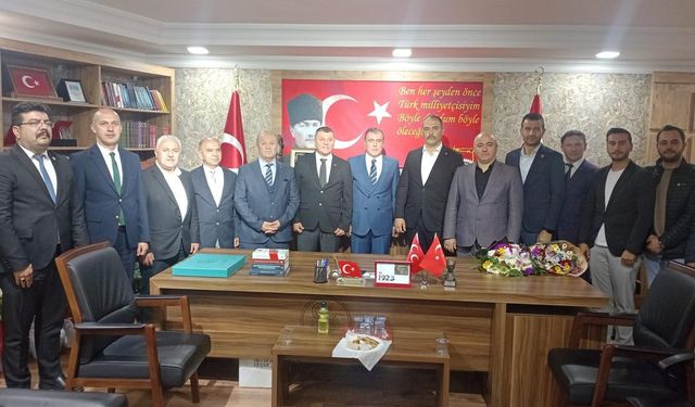 Kamu-Sen'den Ayhan Sezer'e Hayırlı Olsun Ziyareti !