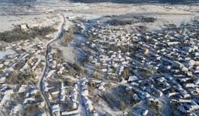 Mihalıcçık beyaza büründü