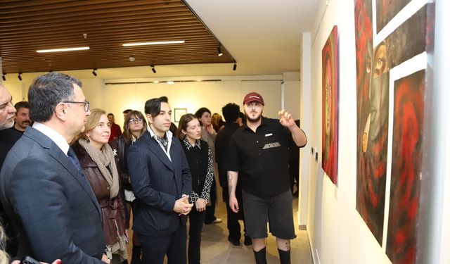 “Spatium” Sergisi Sanat  Sokağı’nda  Açıldı