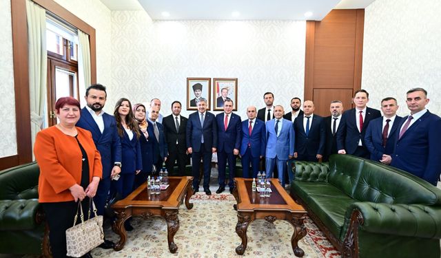 MHP'nin Yeni İl Yönetimi Vali Yılmaz'ı Ziyaret etti